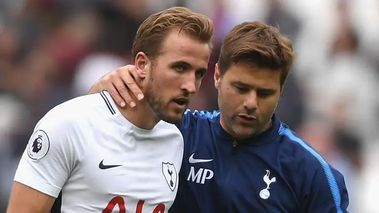 Mauricio Pochettino Harry Kane Tottenham