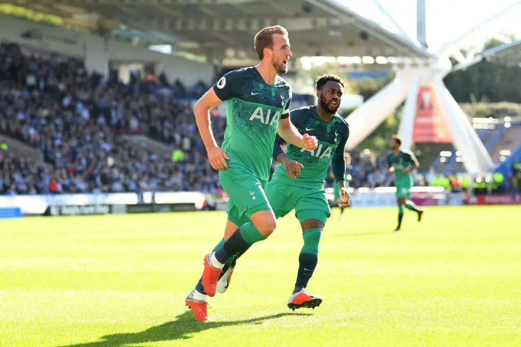 Harry Kane & Danny Rose of Tottenham