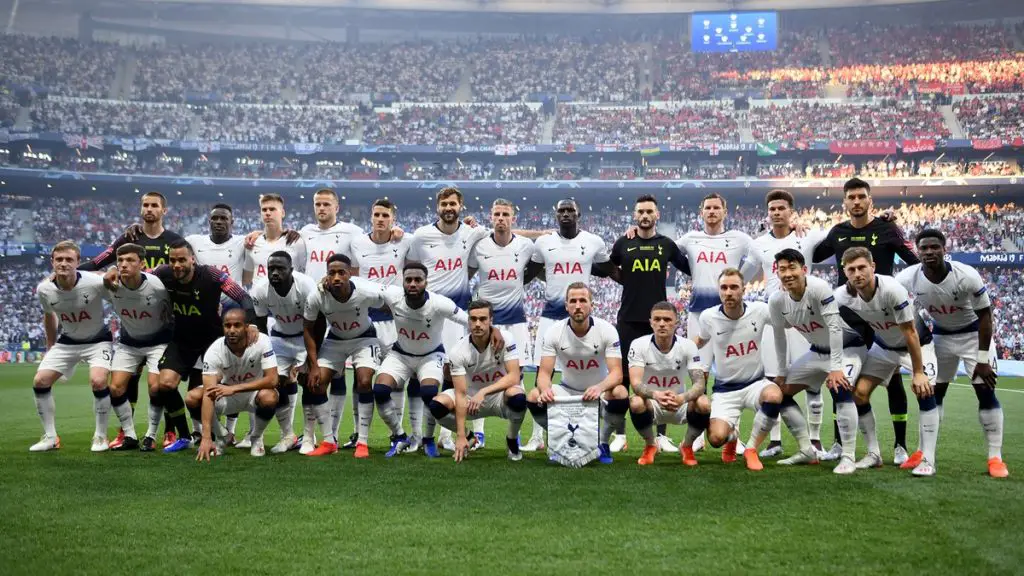 Tottenham team photo