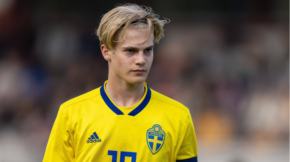 Lucas Bergvall has one appearance for the senior national Sweden team.