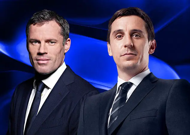 Jamie Carragher pointed out Gary Neville hypocrisy regarding Tottenham Hotspur boss Antonio Conte after the draw vs LFC.