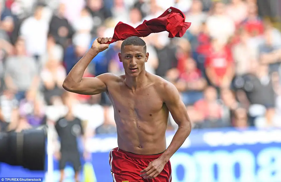 Antonio Conte likes what he saw from Tottenham newboy Richarlison.