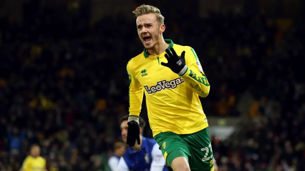 James Maddison during his time at Norwich City.