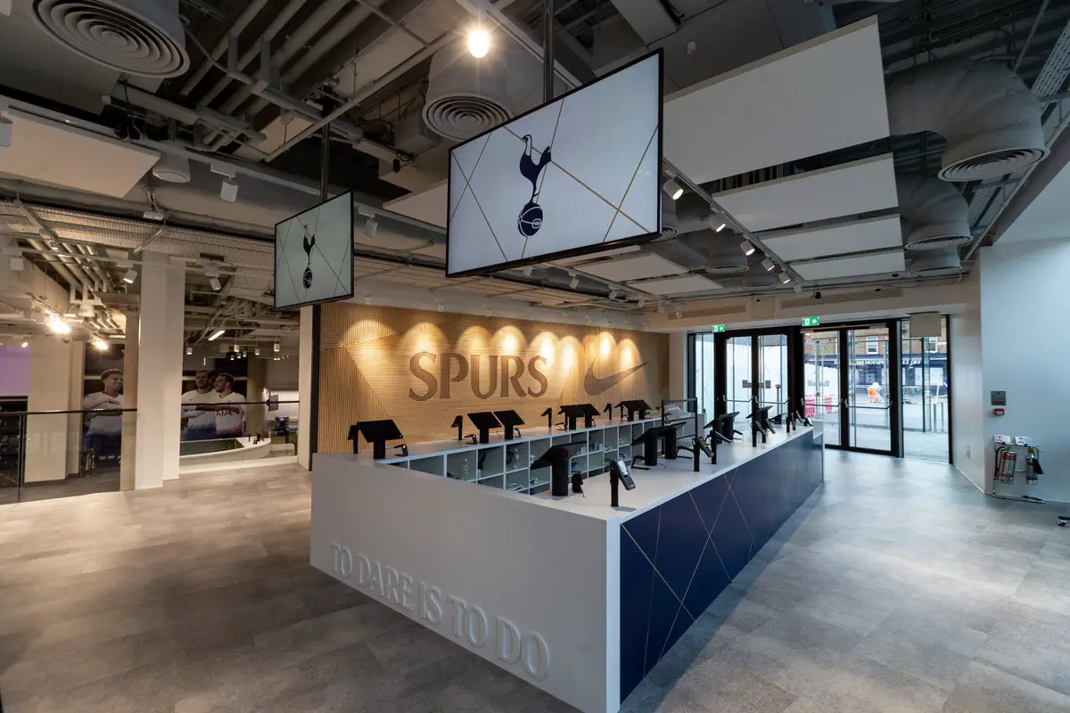 Tottenham stadium shop