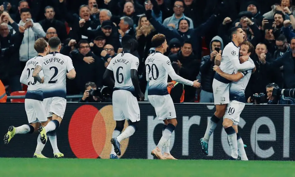 Tottenham players