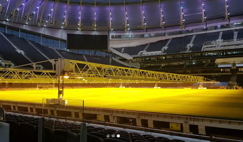 Tottenham stadium light