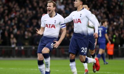 Harry Kane and Dele Alli of Tottenham