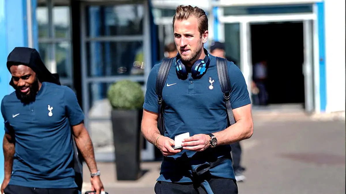 Danny Rose and Harry Kane