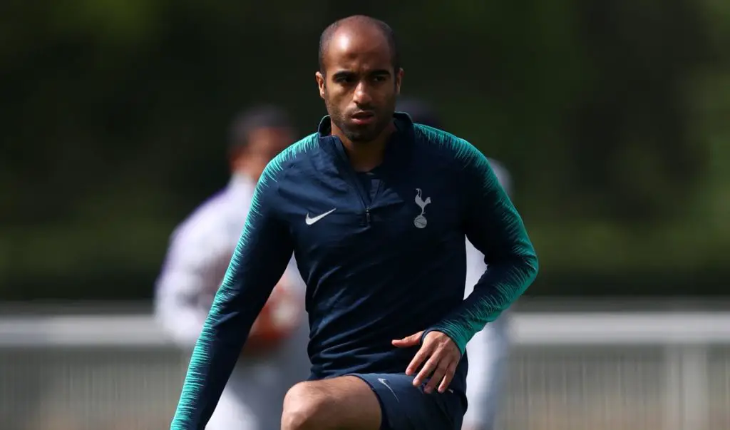 Lucas Moura has revealed that Mousa Dembele is the one who he misses the most at Tottenham Hotspur.