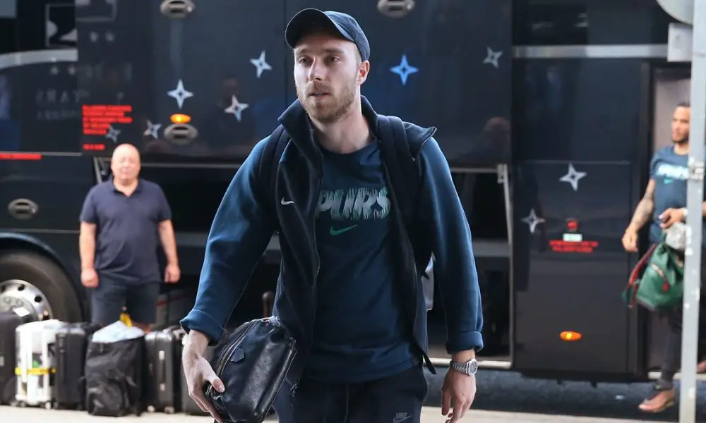 Christian Eriksen left Tottenham in January