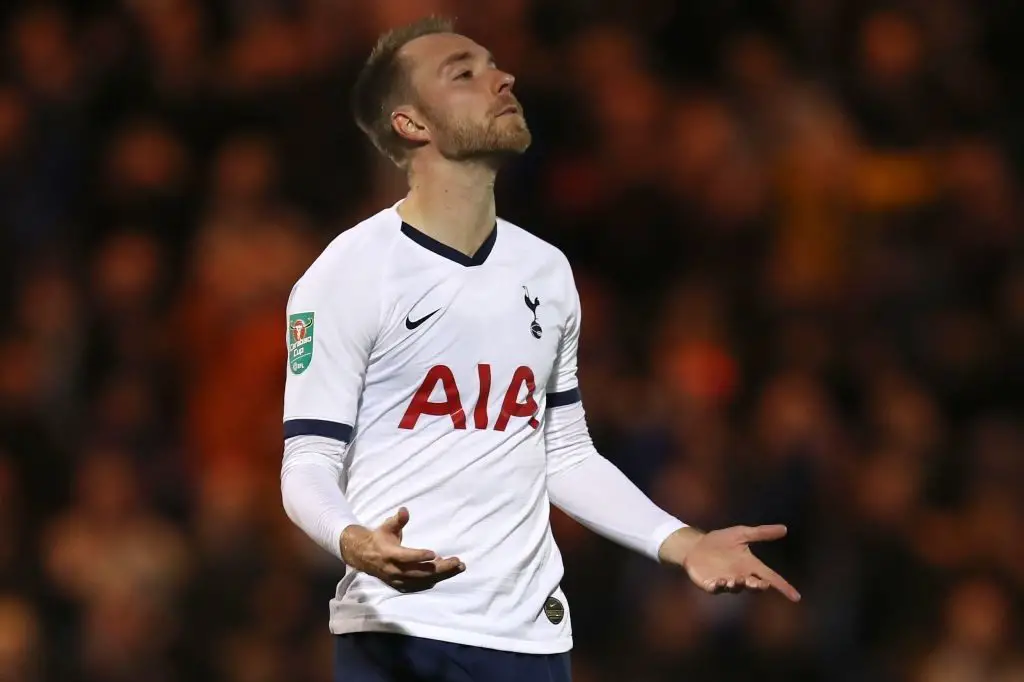 Transfer News: Tottenham Hotspur are not interested in bringing back Christian Eriksen. (Image credit: Getty)