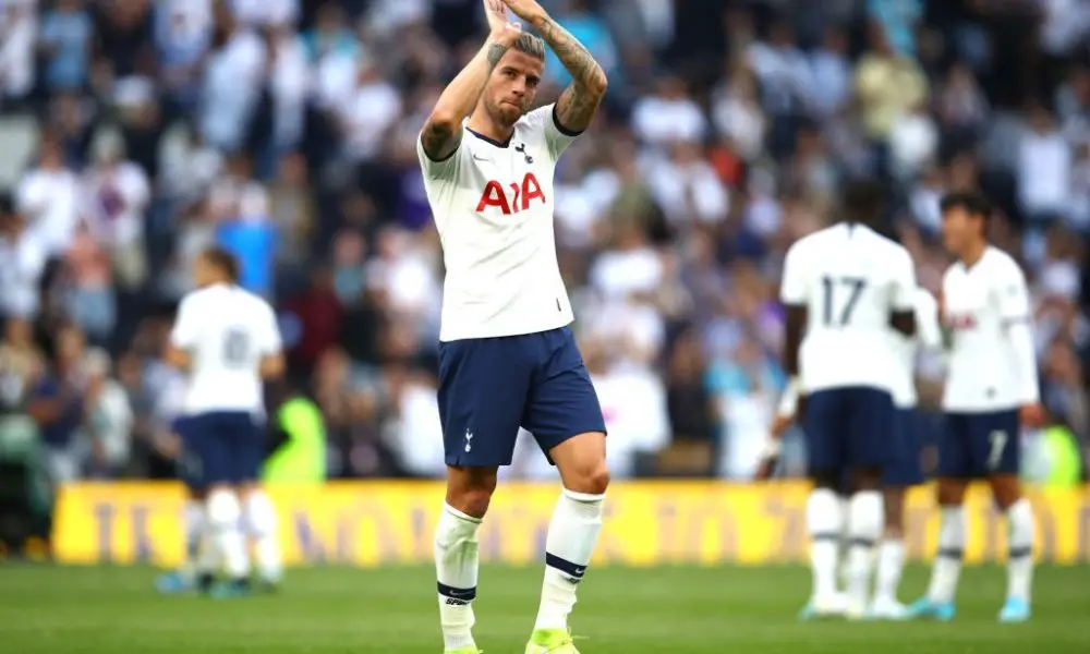 Toby Alderweireld had a solid game against Everton
