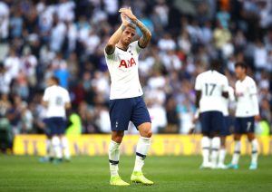 Toby Alderweireld had a solid game against Everton