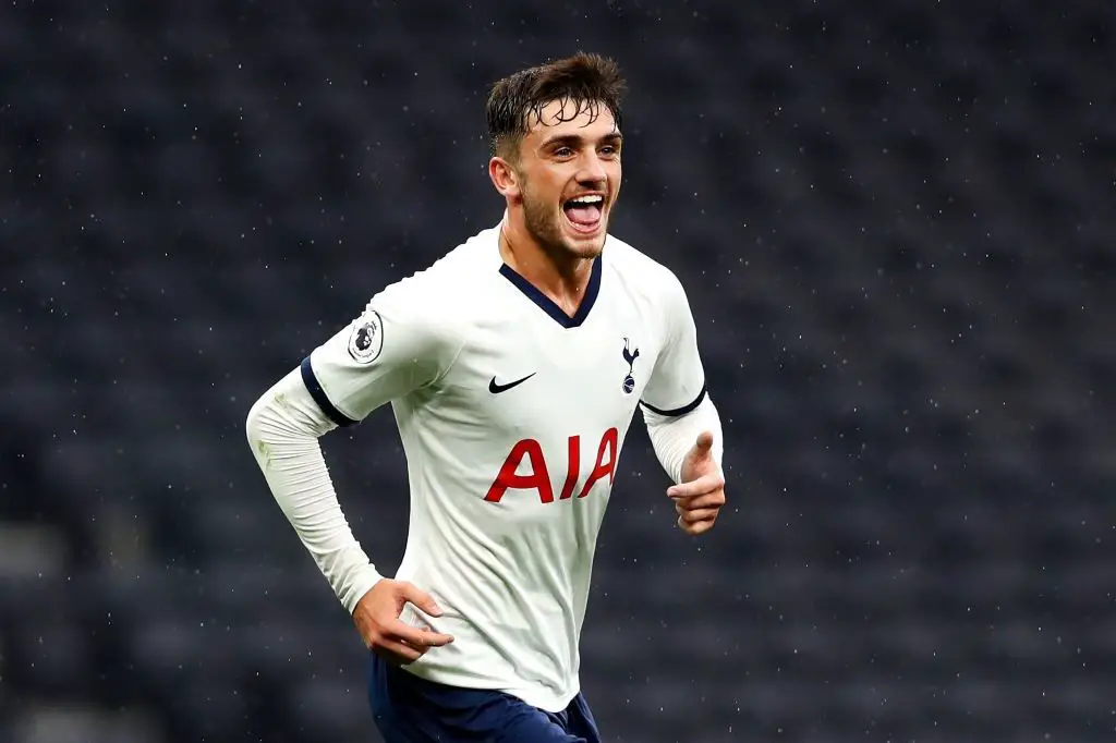 MK Dons boss Liam Manning challenges Tottenham Hotspur loanee Troy Parrott to get better. (Getty Images)