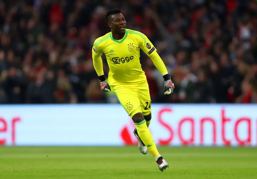 Tottenham Hotspur manager Antonio Conte has shown an interest in signing Ajax Amsterdam goalkeeper Andre Onana