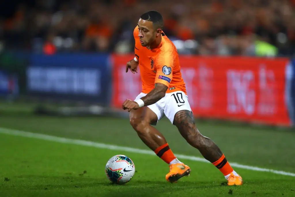 Fabio Paratici enquired about signing Memphis Depay for Tottenham Hotspur on a free transfer from Barcelona.