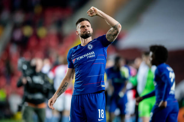 Olivier Giroud takes a dig at Tottenham Hotspur while opening up about his time at Chelsea.