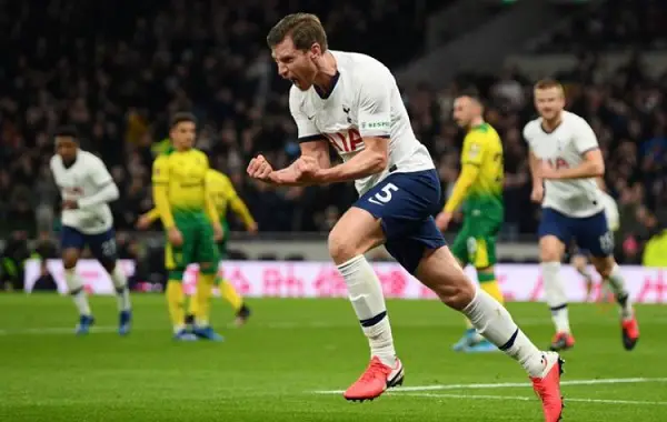 Jan Vertonghen Tottenham Player Ratings