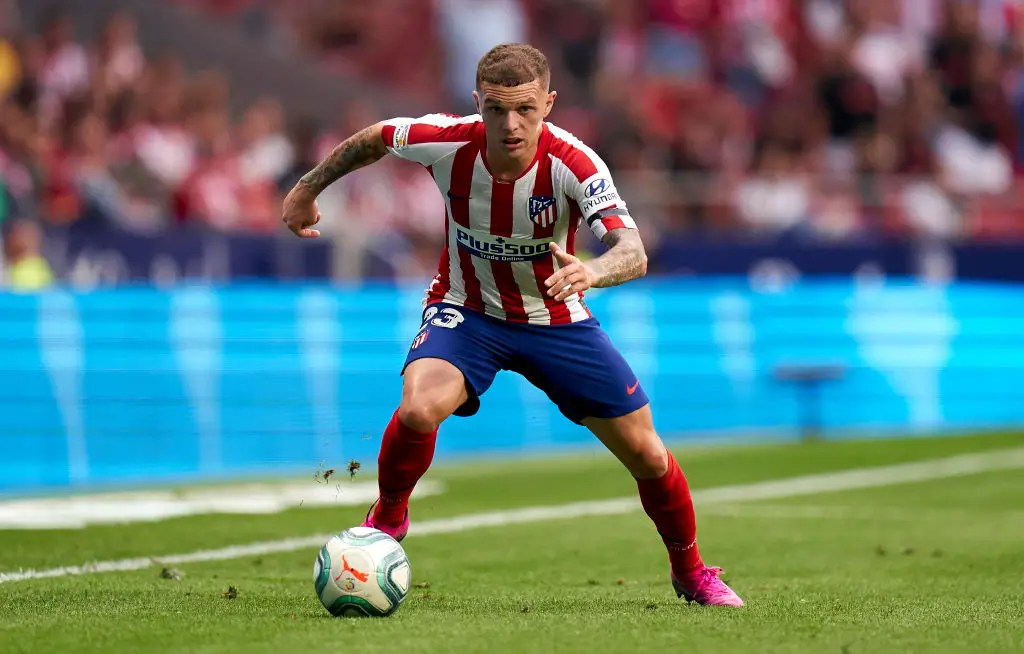 Kieran Trippier joined Atletico Madrid last summer