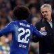 Jose Mourinho and Willian worked together at Chelsea