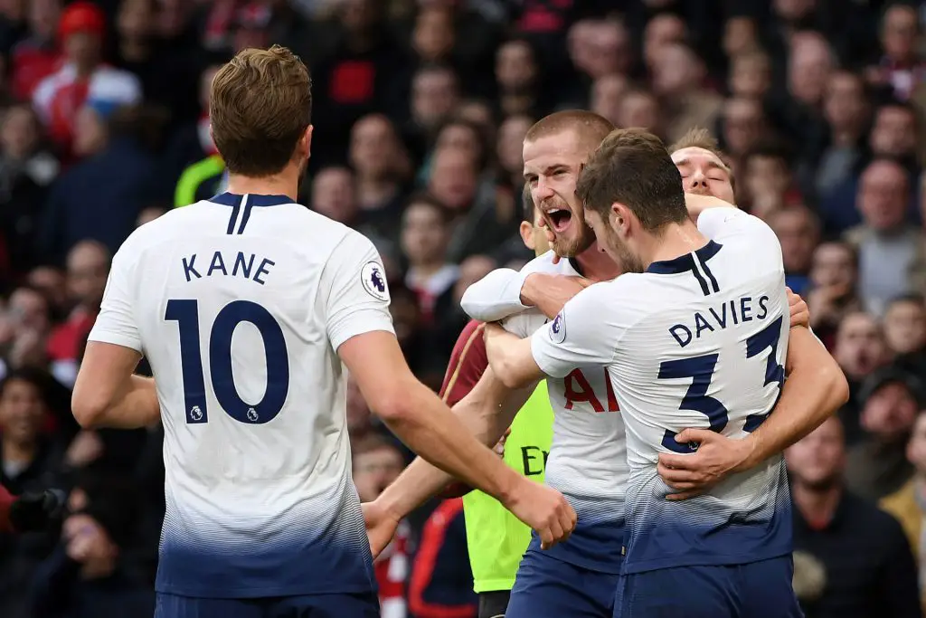 Eric Dier believes it will not be long before Harry Kane scores in the Premier League again. (imago Images)
