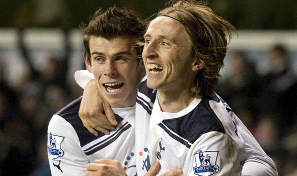 Modric and Bale at Tottenham