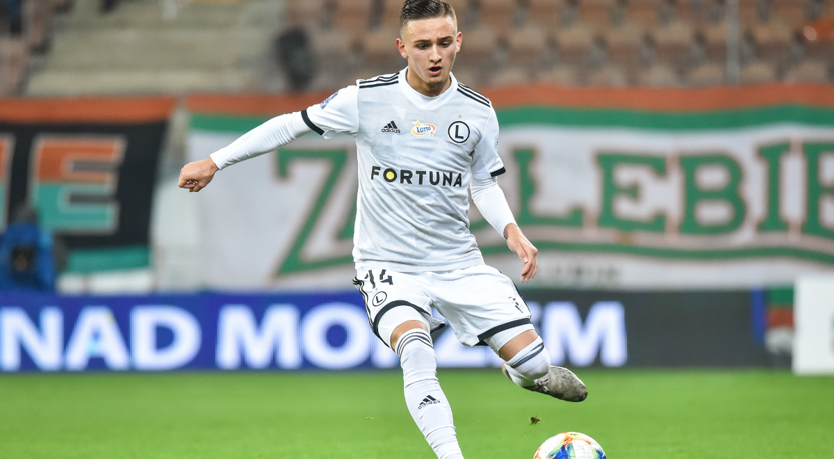 Legia Warsaw youngster Michal Karbownik