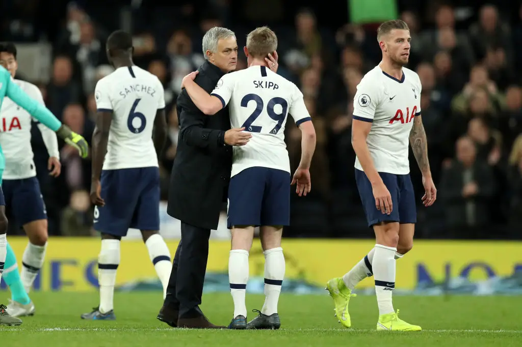 Oliver Skipp was praised by Jose Mourinho