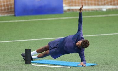 January signing Gedson Fernandes in training