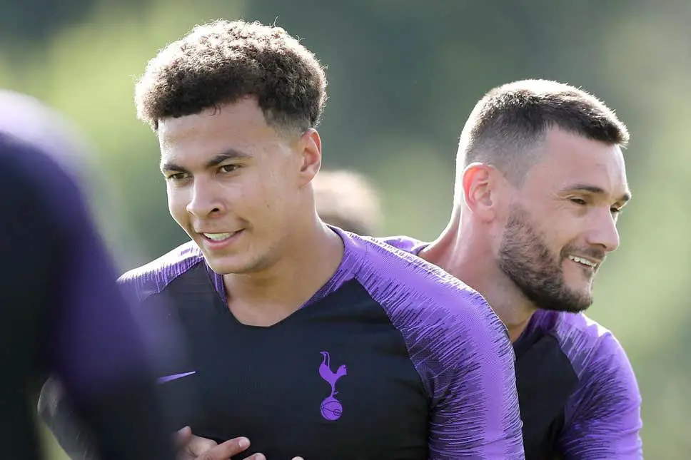 Dele Alli is suspended for the game