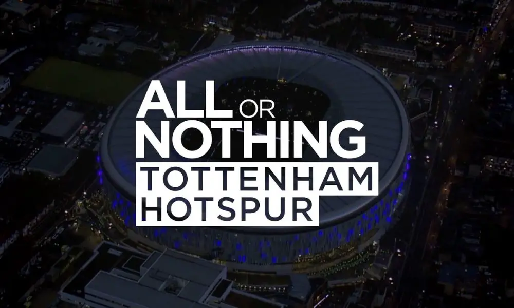 Tottenham Amazon documentary 'All or Nothing' release date revealed