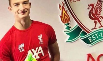 Fabian Mrozek has joined Liverpool