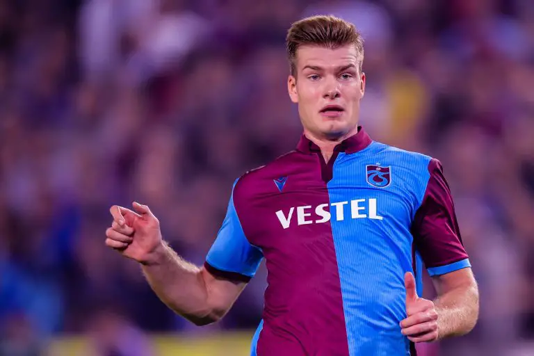 Alexander Sorloth has thrived on loan at Trabzonspor (Getty Images)