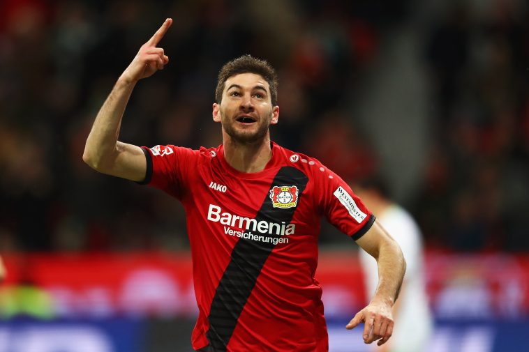 Tottenham have had an approach for Lucas Alario rejected (Getty Images)