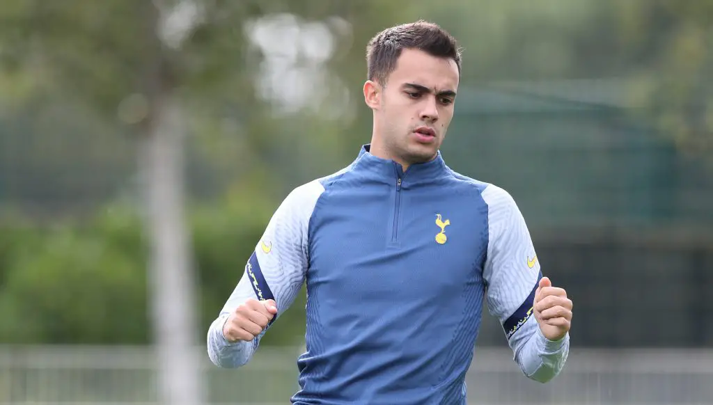 Sergio Reguilon could be available for the 2nd leg of the Carabao clash against Chelsea. (Twitter/SpursOfficial)