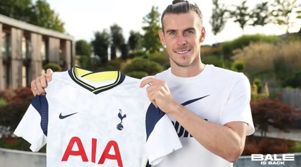 Bale returned to Tottenham last summer
