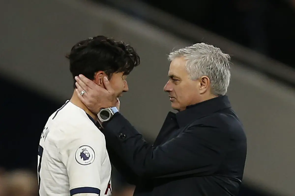 Pierre-Emile Hojbjerg and Son Heung-Min were given a positive appraisal by Tottenham Hotspur boss Jose Mourinho after the 3-3 draw away to LASK.