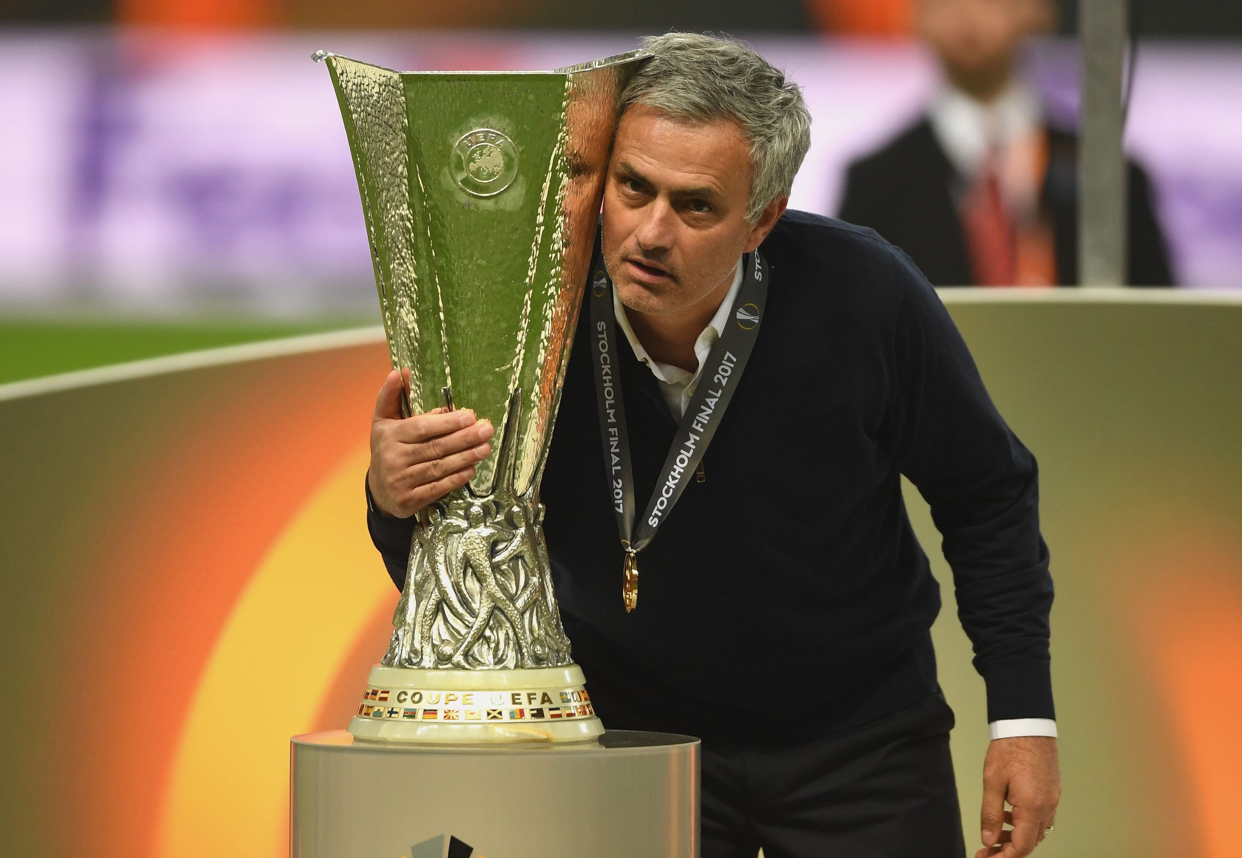 Jose Mourinho won the UEFA Europa League in 2017 with Manchester United. (GETTY Images)