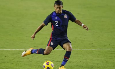 Julian Araujo in action for the United States of America. (GETTY Images)