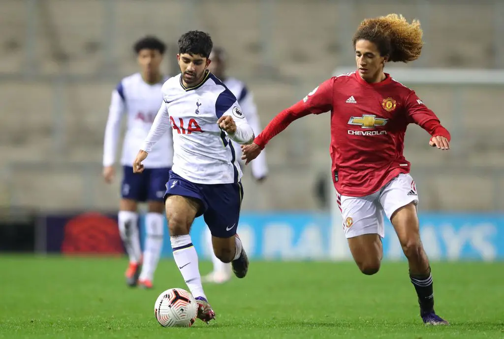 Dilan Markanday in action against Manchester United U-23 in Premier League 2. (GETTY Images)