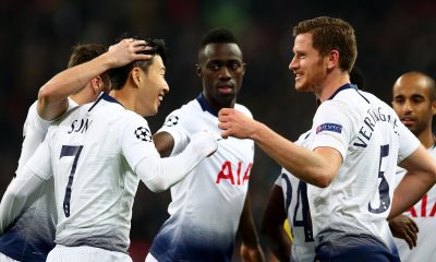 Jan Vertonghen was the hero when Spurs beat Borussia Dortmund in the round-of-16 first-leg tie in 2019. (GETTY Images)