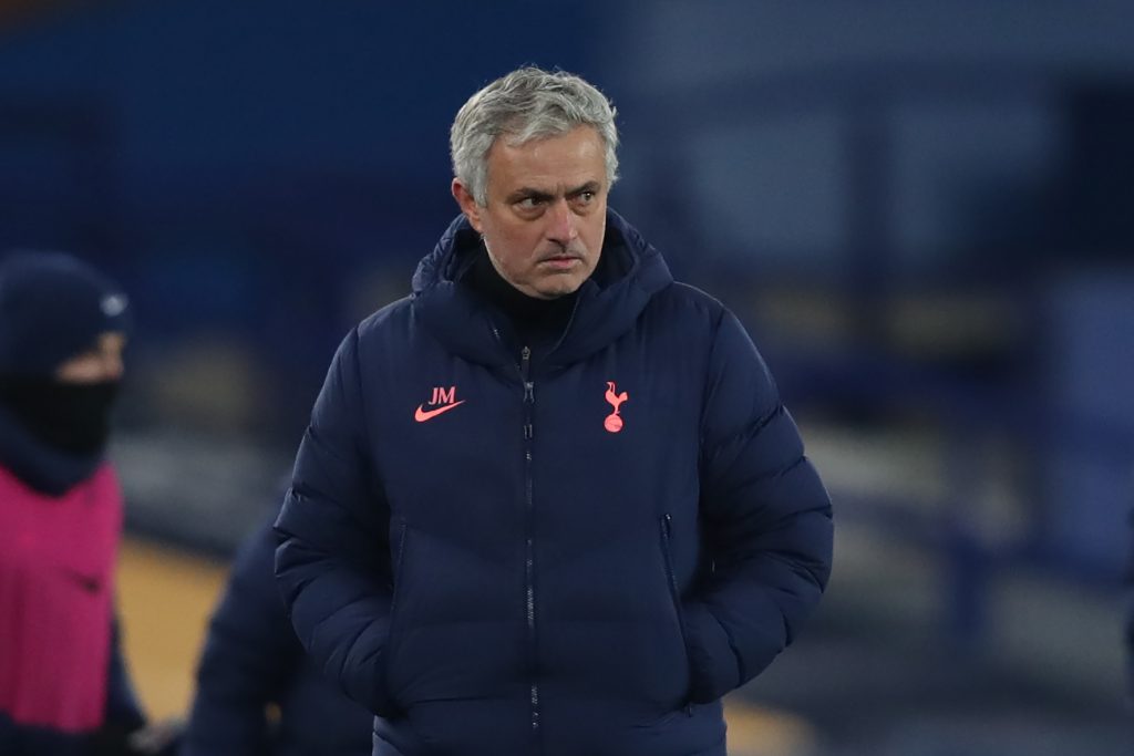Mourinho won 45 of his 86 matches as Tottenham Hotspur manager. (imago Images)
