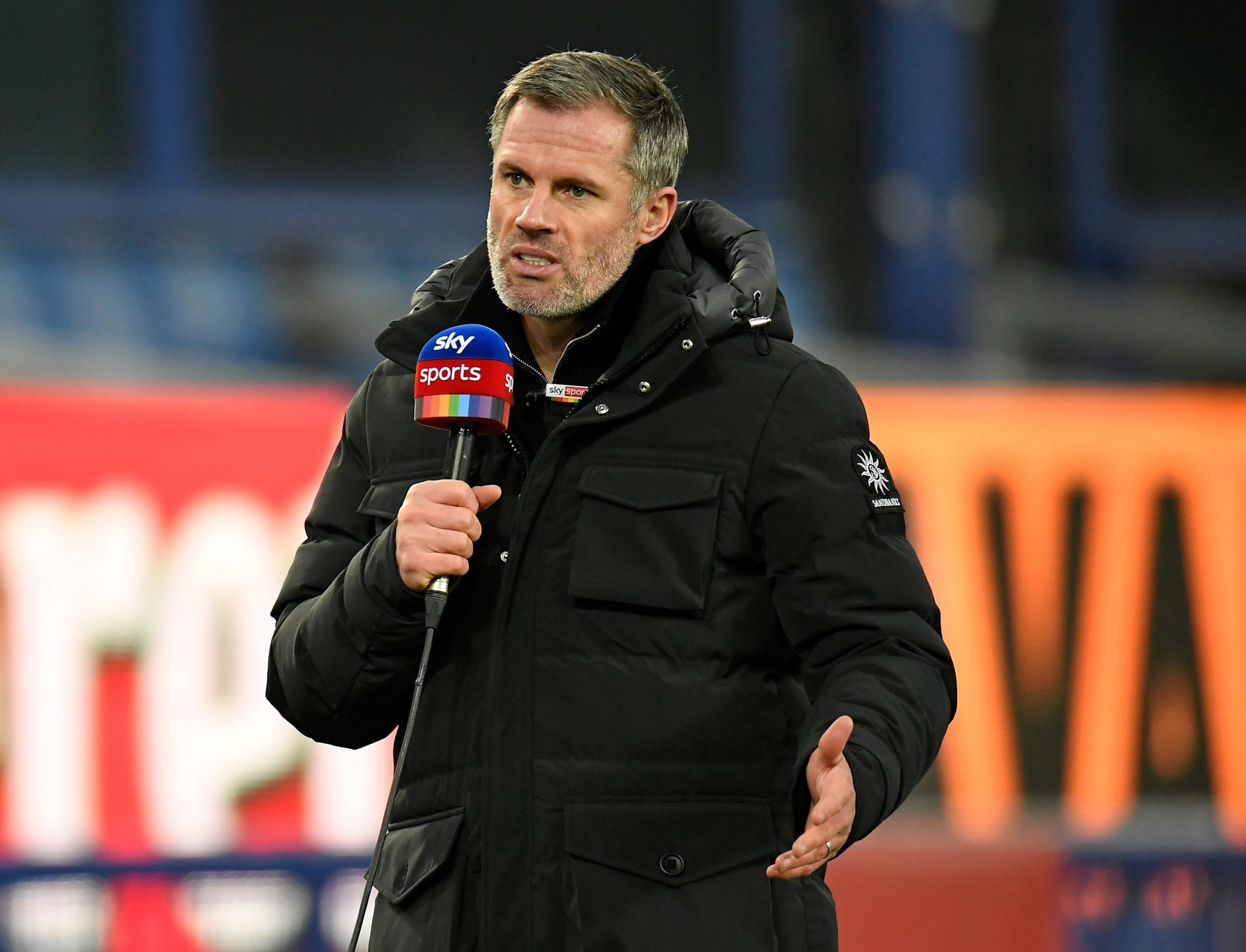 Jamie Carragher makes Tottenham point as he reviews potential red card incident in latest Liverpool clash