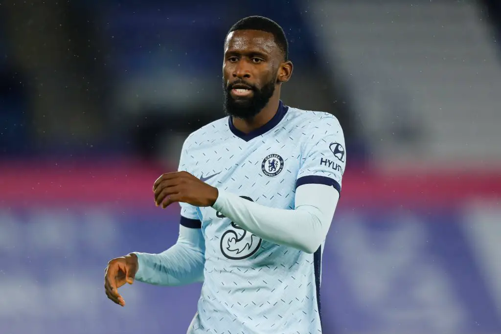 Antonio Rudiger in action for Chelsea. (imago Images)