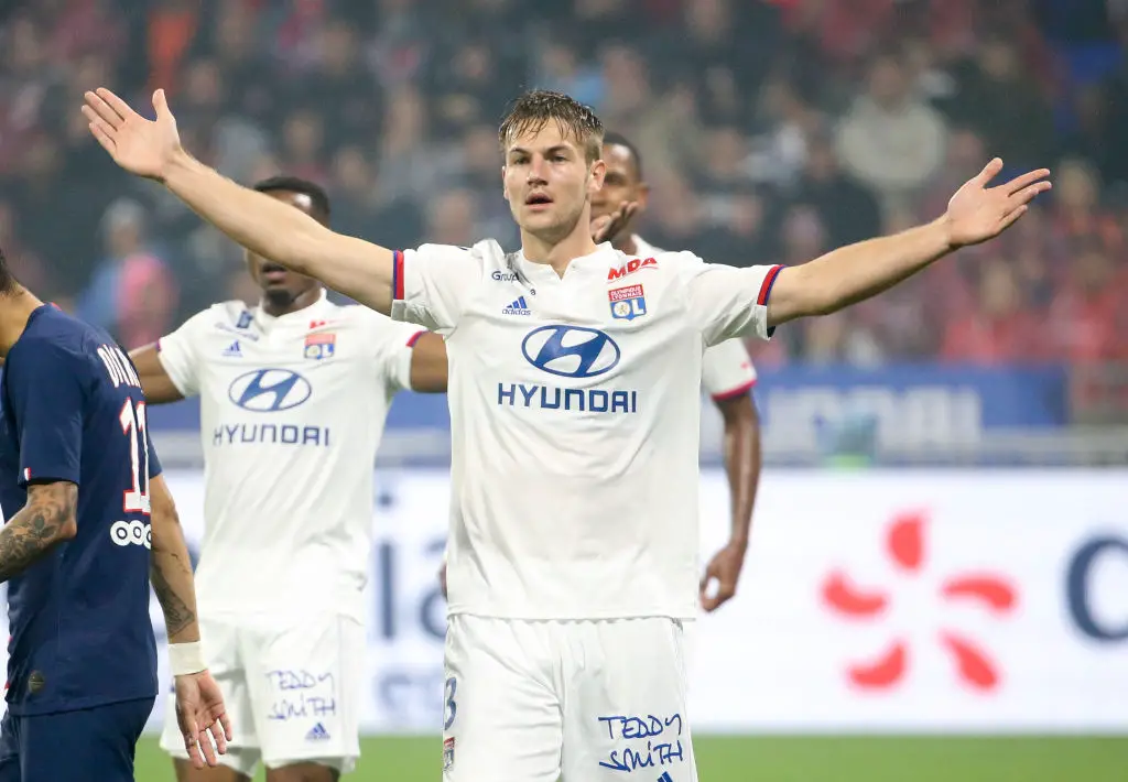 Joachim Andersen is on loan at Fulham from Olympique Lyon (Getty Images)
