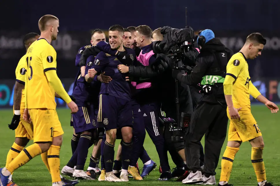 Tottenham bowed out of the Europa League