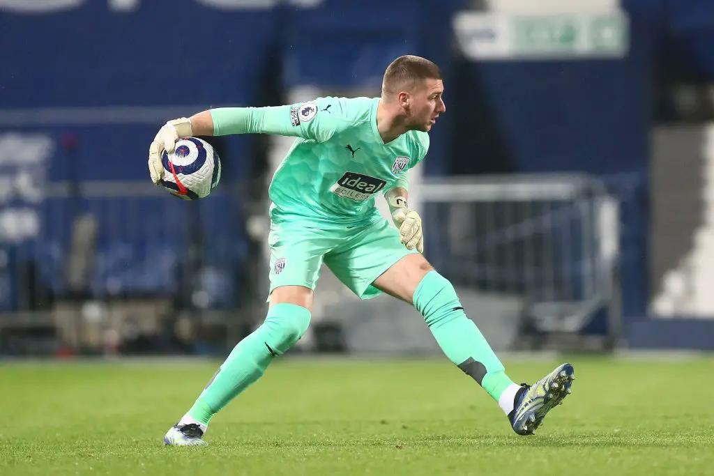 Sam Johnstone is being eyed by Tottenham Hotspur. (imago Images)