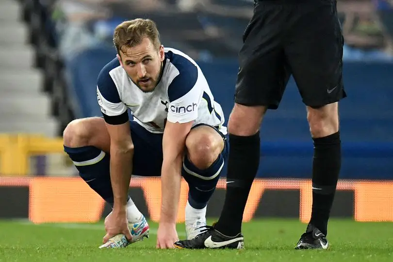 Harry Kane has suffered in front of goal for Tottenham Hotspur this season. (imago Images)