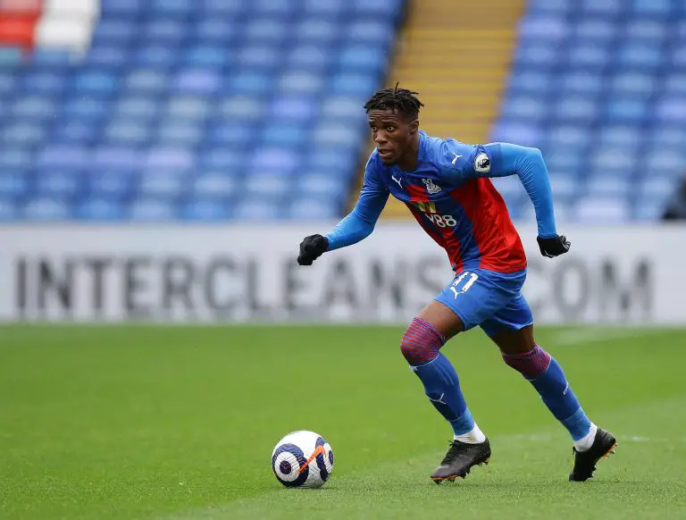 Zaha has been linked with Tottenham and Arsenal