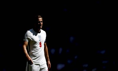 Spurs striker, Harry Kane, in action for England at UEFA Euros 2020.